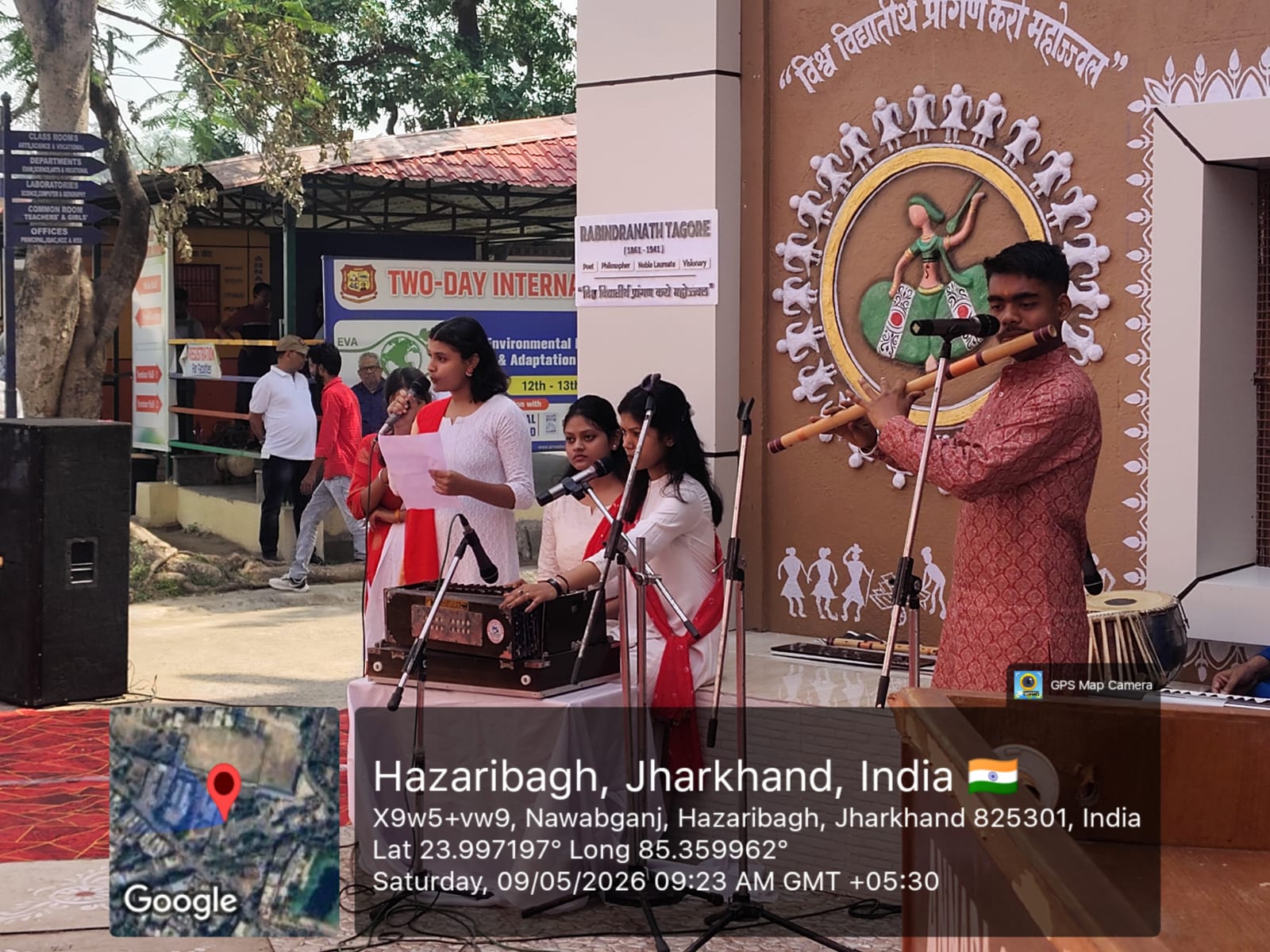 Rabindra Sangeet Presentation by Cultural Club